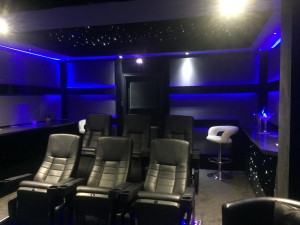 Showroom cinema seats